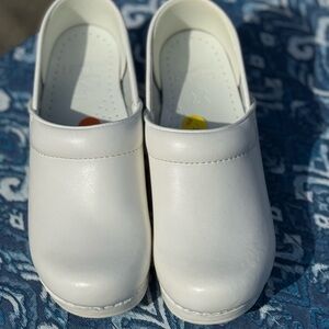 White Dansko Clogs